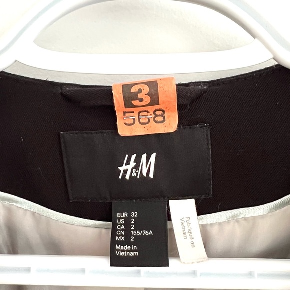 H&M Black Tailored Blazer - Picture 4 of 4